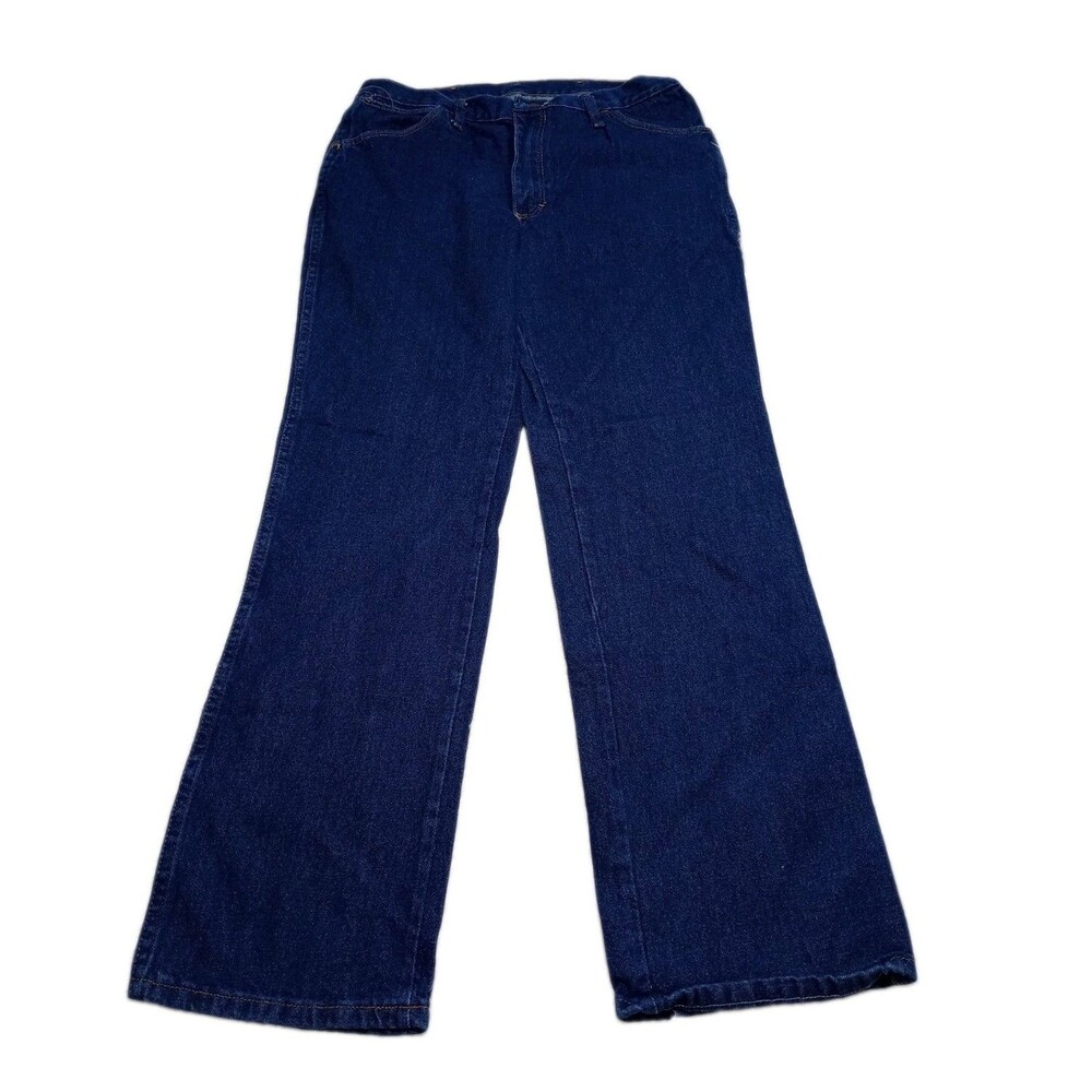 Red Kap Mens Denim Work Jeans 36x34 Blue 100% Cotton Heavyweight PD54PW6 Straigh